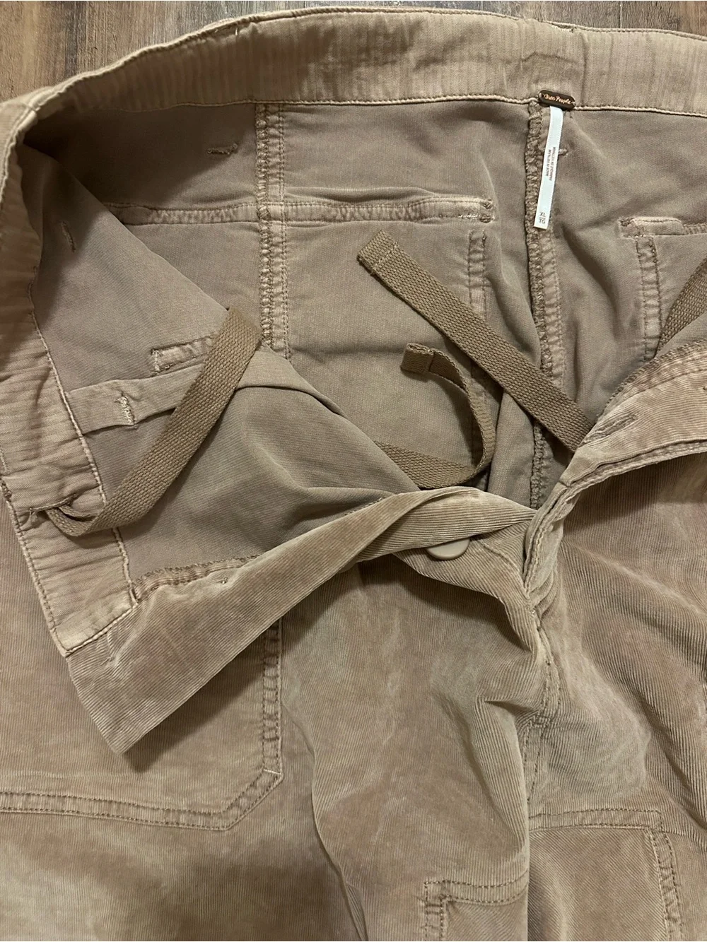 Free People Barrel Pants Casual Utility